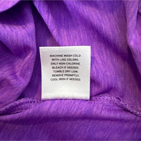 Z by Zella V-neck Hoodie Workout Shirt Size Medium - Picture 6 of 6